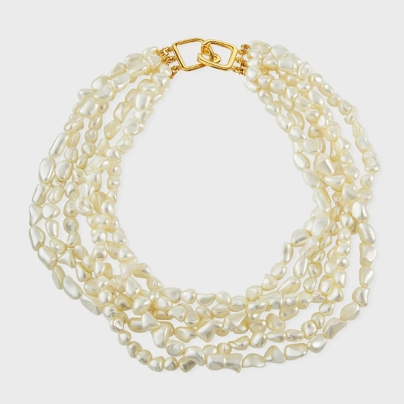 Elegant Pearl Necklace Kenneth Jay Lane - Picture 9 of 11